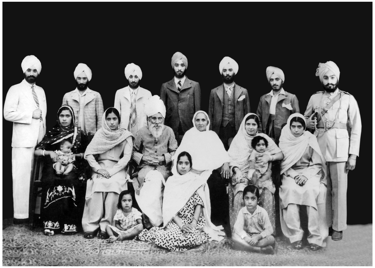This photograph is of 1940, taken at Gurdial Singh Studio, Baba Atal, Amritsar